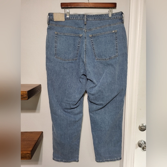 EVERLANE The Curvy Cheeky Straight Leg Jeans Organic Cotton Women's Size 35 - Picture 6 of 14